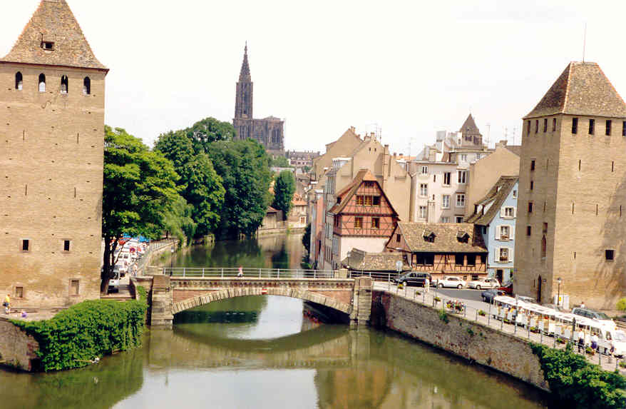 Strasbourg Cathedral from a distance